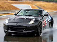 GT Race Nissan 370Z on Vancouver Motorsport Park Race Track