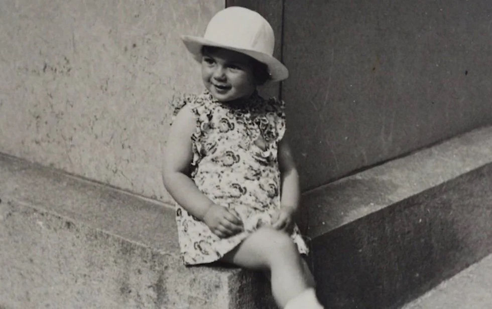 Zahava Kohn, then Kanarek, grew up in Amsterdam and was just eight years old when she and her mother were transported to Bergen-Belsen Credit: Philip Coburn/Daily Mirror
