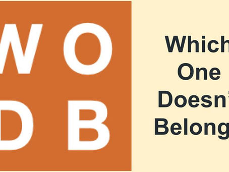 Maths Talk - Which One Doesn't Belong?