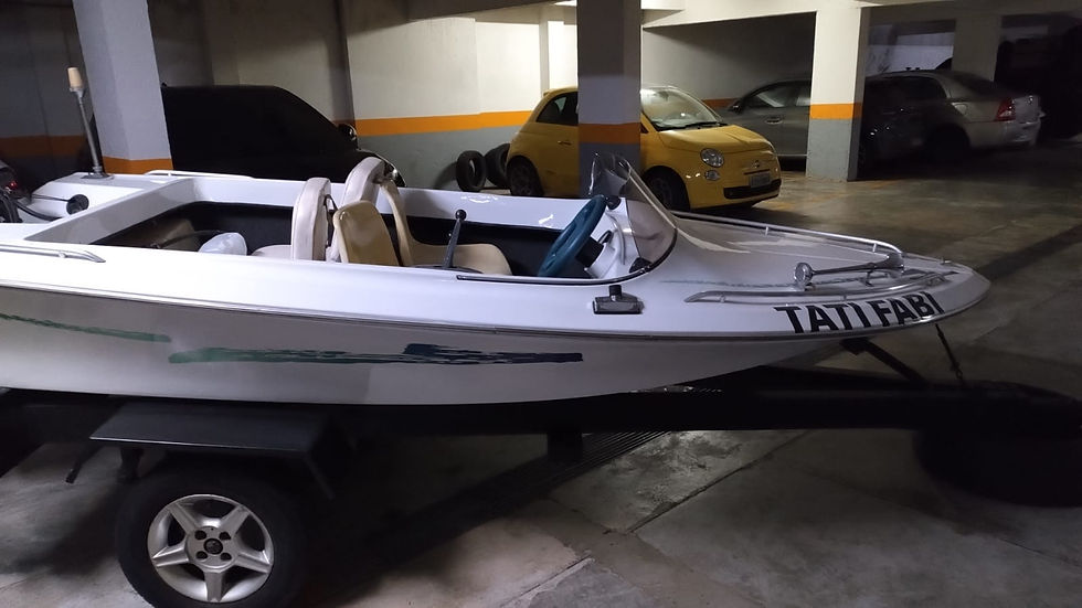 Miniatura: Lancha Fórmula 1 - Volvo 55 Hp GT 14, CARRETA: Rodoviária - COM GARANTIA
