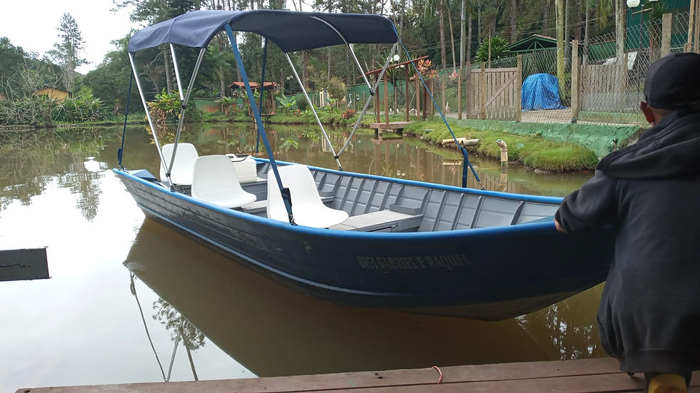 Miniatura: Barco De Aluminio Fluvimar 550 + Yamaha 15 Hp + Carreta Rodo