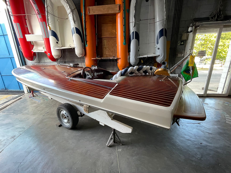 Miniatura: Barco Ski Boat Com Motor GM 5.0 165 HP (REVISADO E QUALIFICADO)