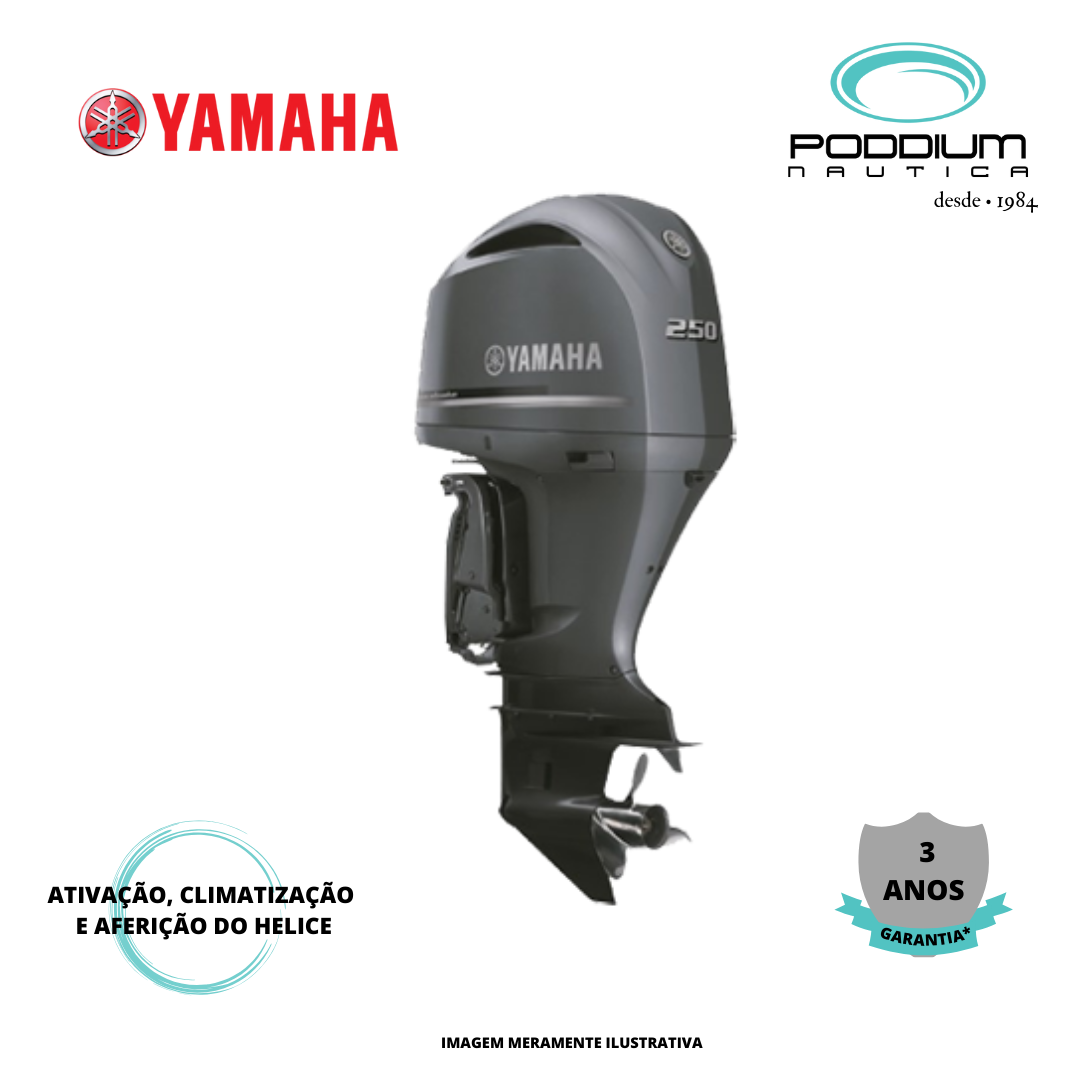 MOTOR DE POPA, YAMAHA F 250 LETX, 4 TEMPOS