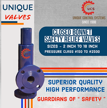 Closed Bonnet 1850 Series Safety Relief Valves