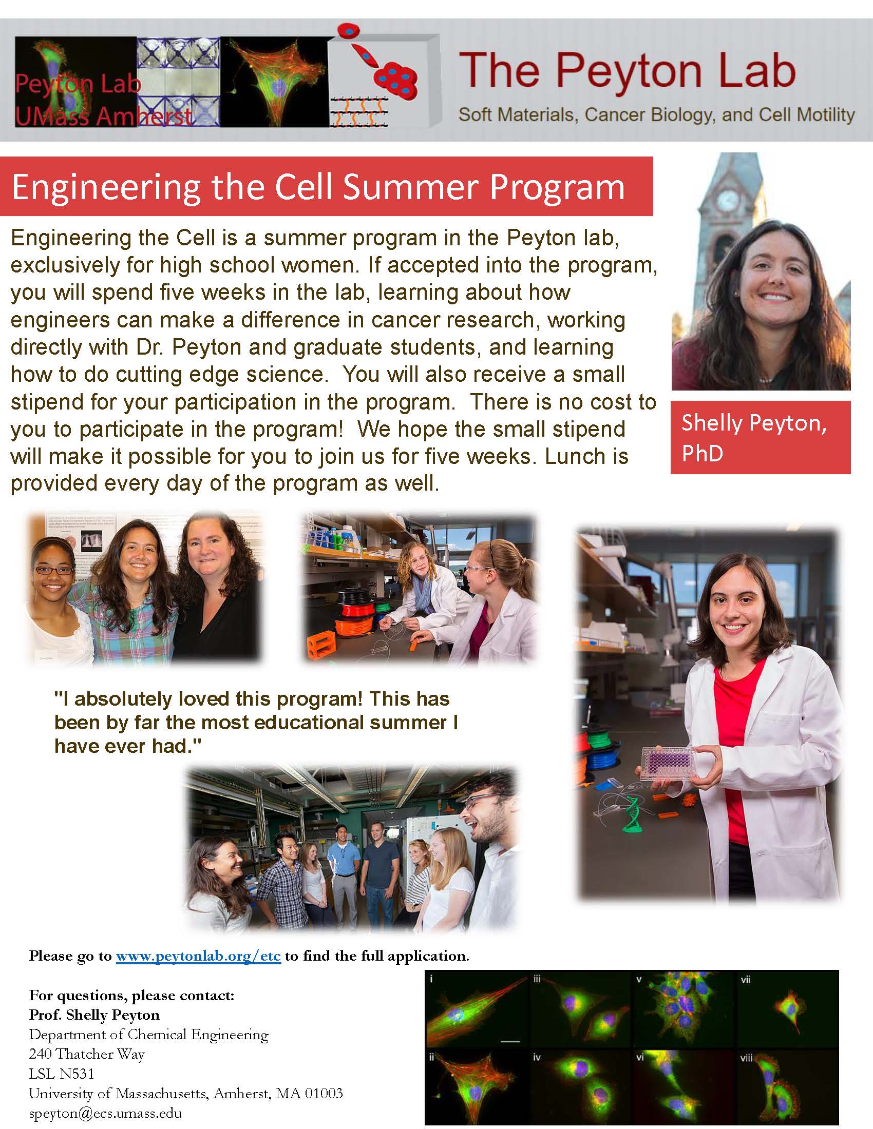 NSF-funded program for HS students