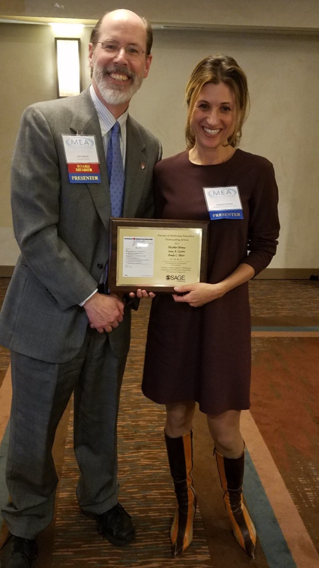 2017 Outstanding JME Article Honea