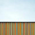 The funds from the last fete went towards upgrades to Electronic Fences. Image of colourful fences.