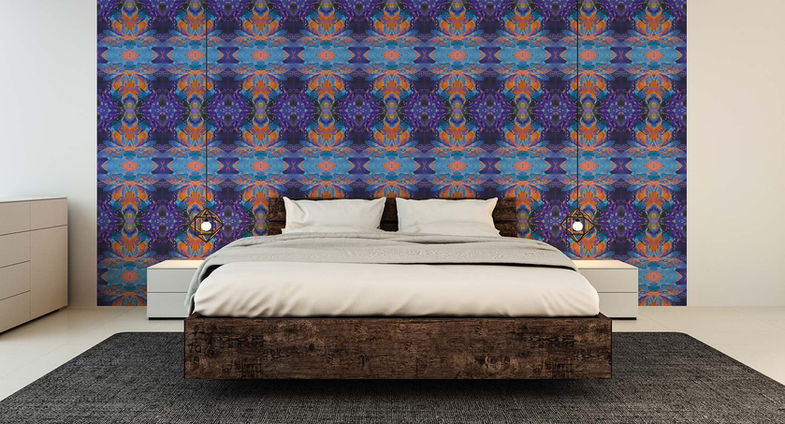 Interior Design Bedroom Color Blue Power Fantasy