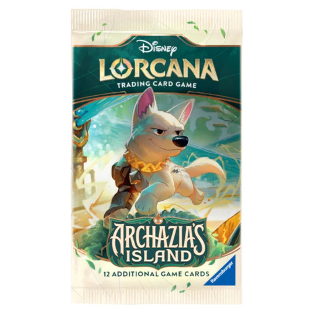 Booster pack of Lorcana Archazia's Island