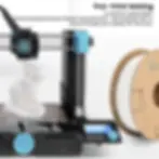 Thumbnail: Sovol White/Black PLA 3D Printing Filament 2KG (1KG=1KG)Cardboard Spools (4.4lbs