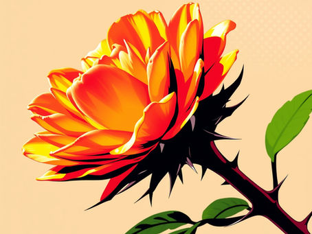 Barbs into perfect blooms - New moon at 0°07' mins Virgo, on 24th July at 20:11 pm GMT