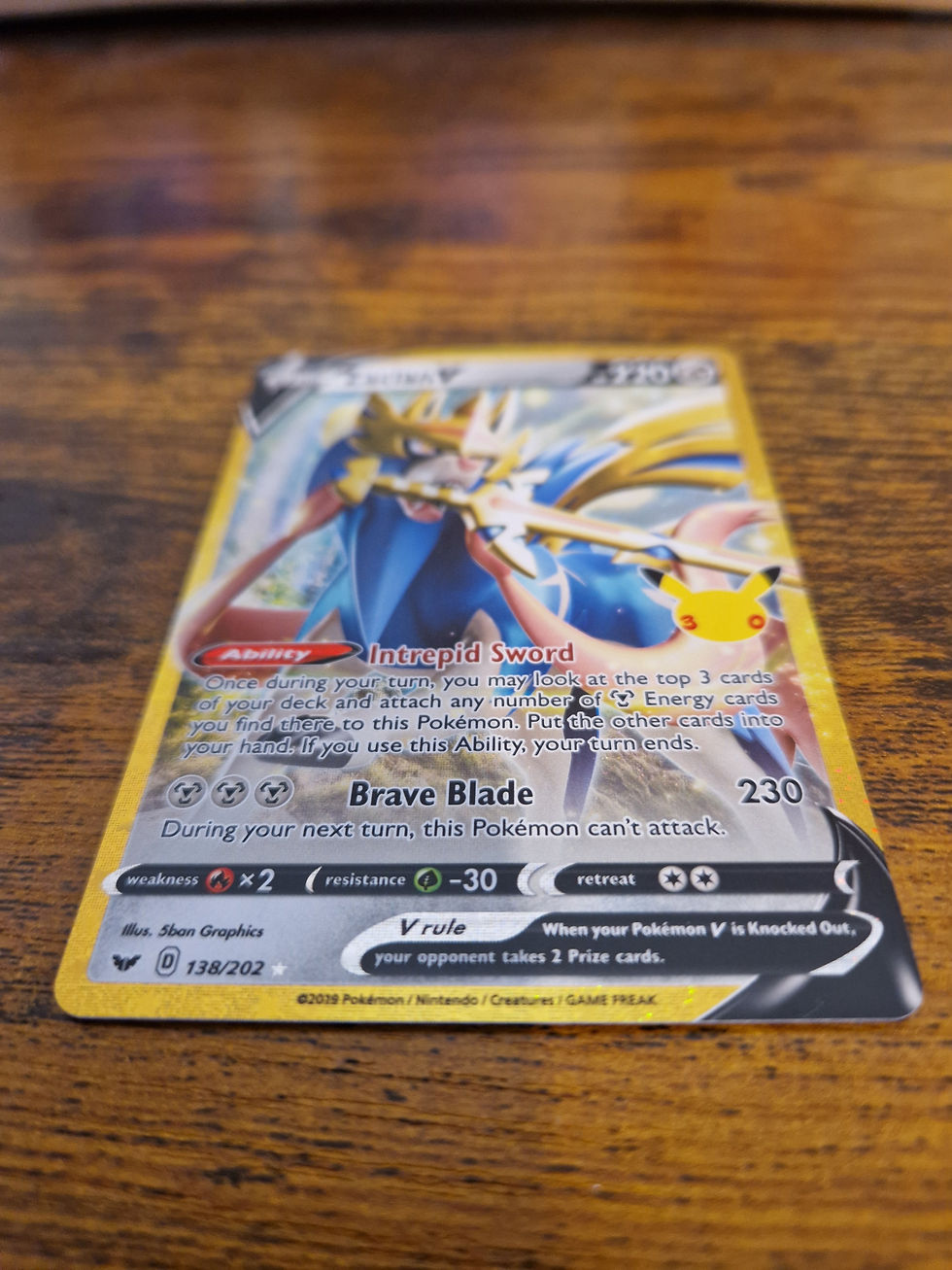 Thumbnail: Zacian V 128/202