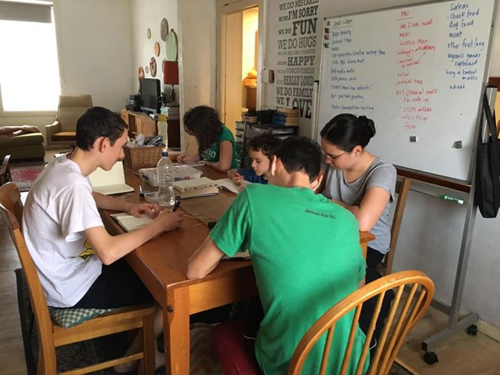 Family journaling time - a great way to create a family anchor.