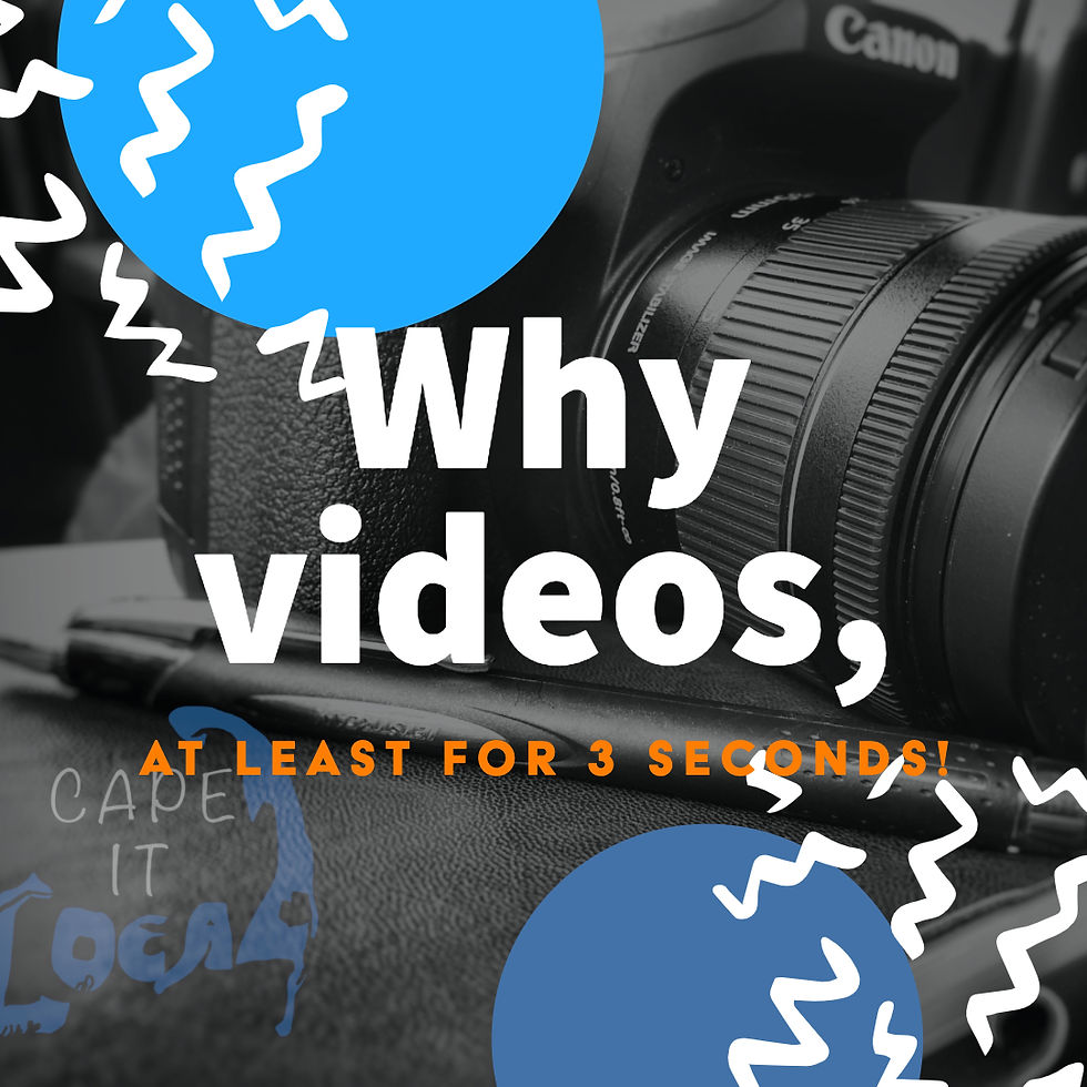 Add Videos to your social media posts to create powerful audiences.