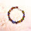 Thumbnail: Multicolor Glass Beaded Bracelet