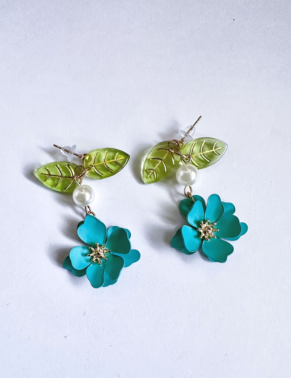 Thumbnail: Bohemian Flower Earrings Studs