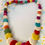 Thumbnail: Multicolor Bohemian Bead Necklace