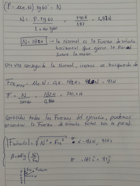 ejercicio de parcial de dinamica
