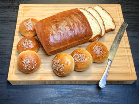 Quick and easy milk bread & buns recipe 