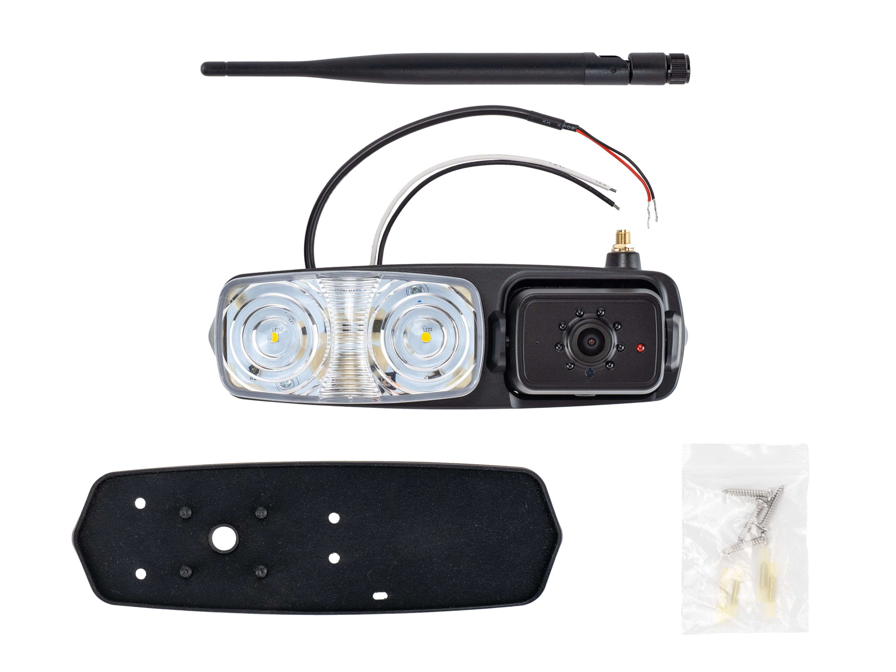 ReadyVision RV Porch Light Wi-Fi Camera - Clear