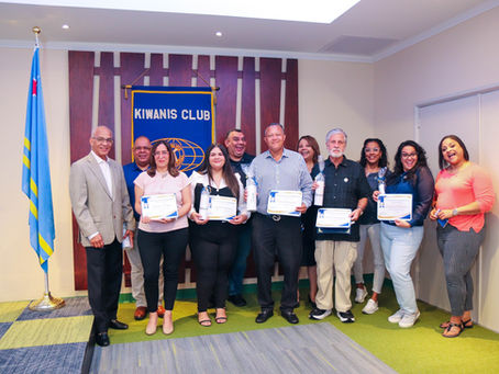 Five New Members at August General Meeting