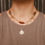 Thumbnail: Clam Shell Pine Nut Necklace Set
