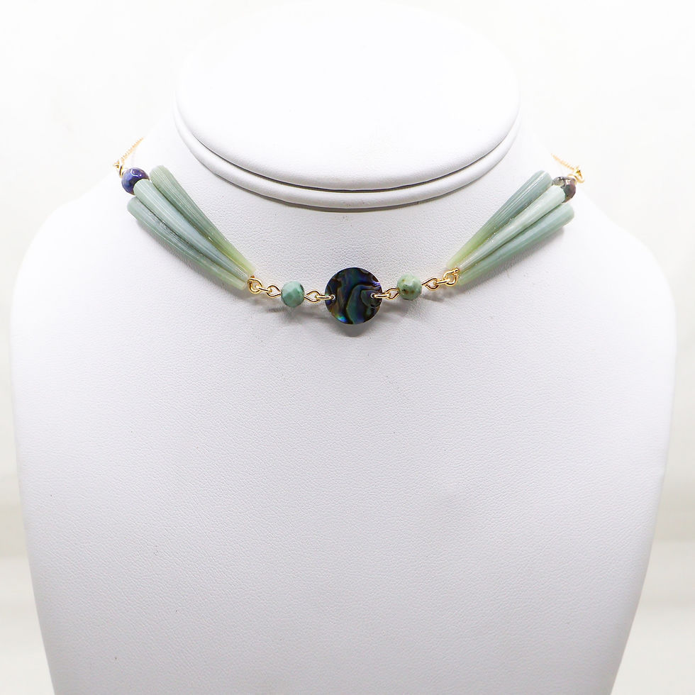 Thumbnail: Green Turquoise Choker