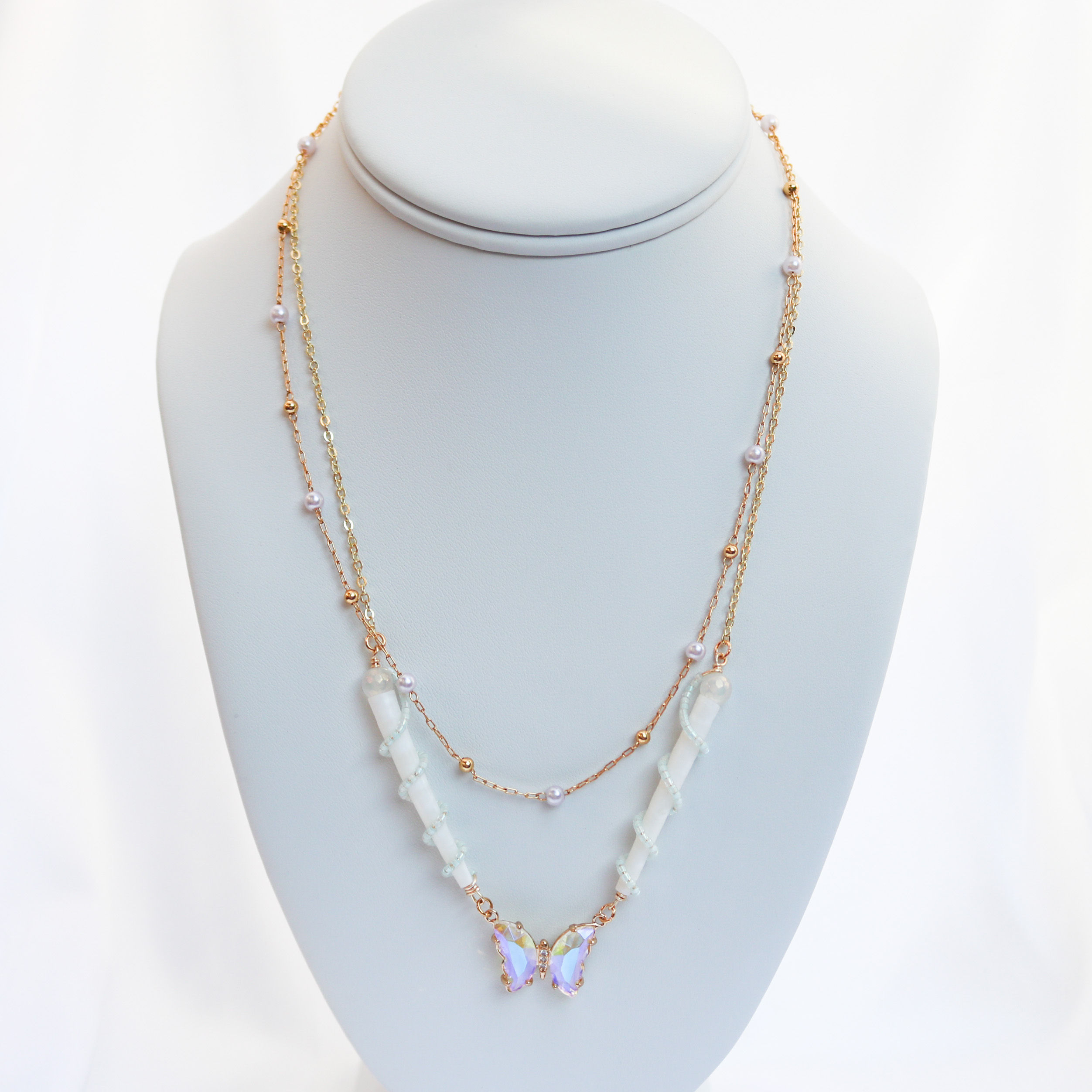Butterfly Necklace Set