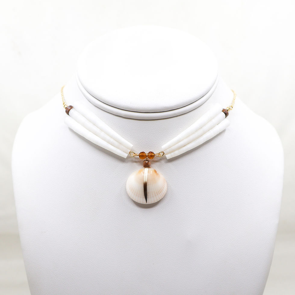 Thumbnail: Clam Moonstone Choker