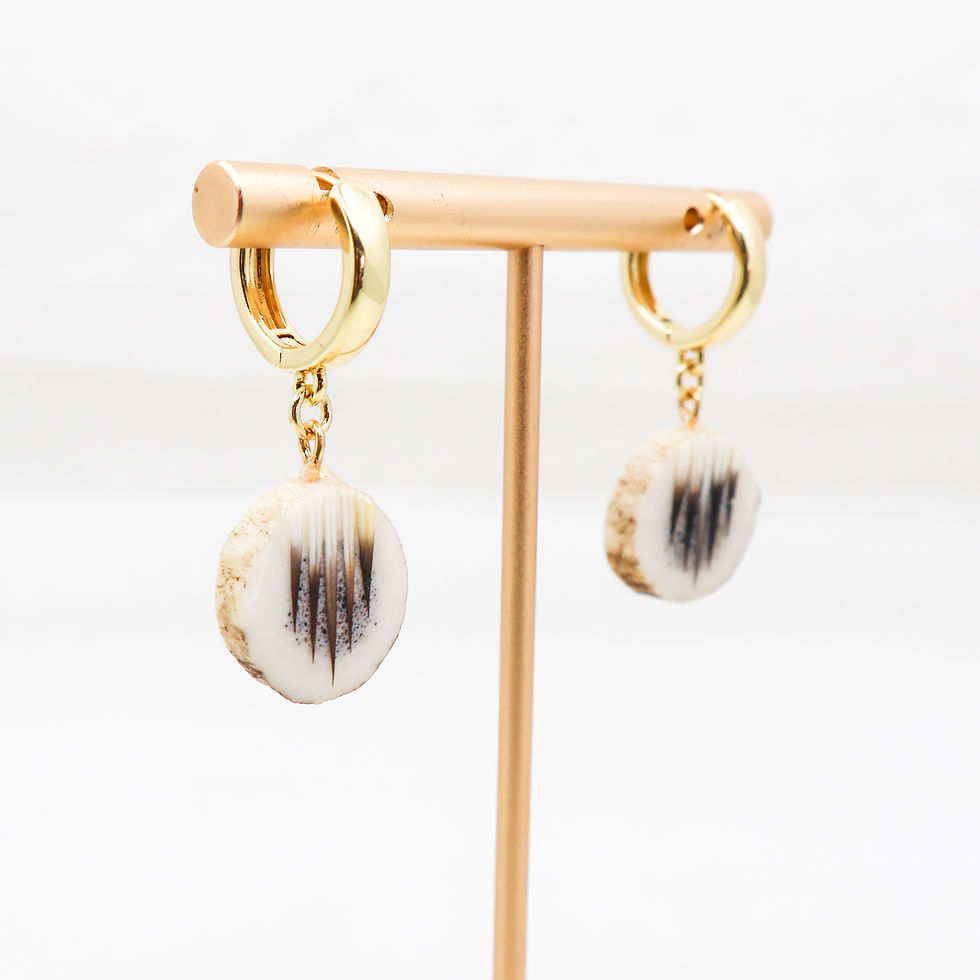 Thumbnail: Elk Huggie Hoops