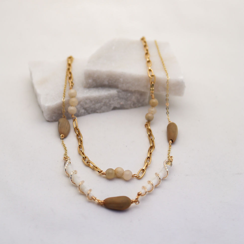 Thumbnail: Crystal Necklace Set