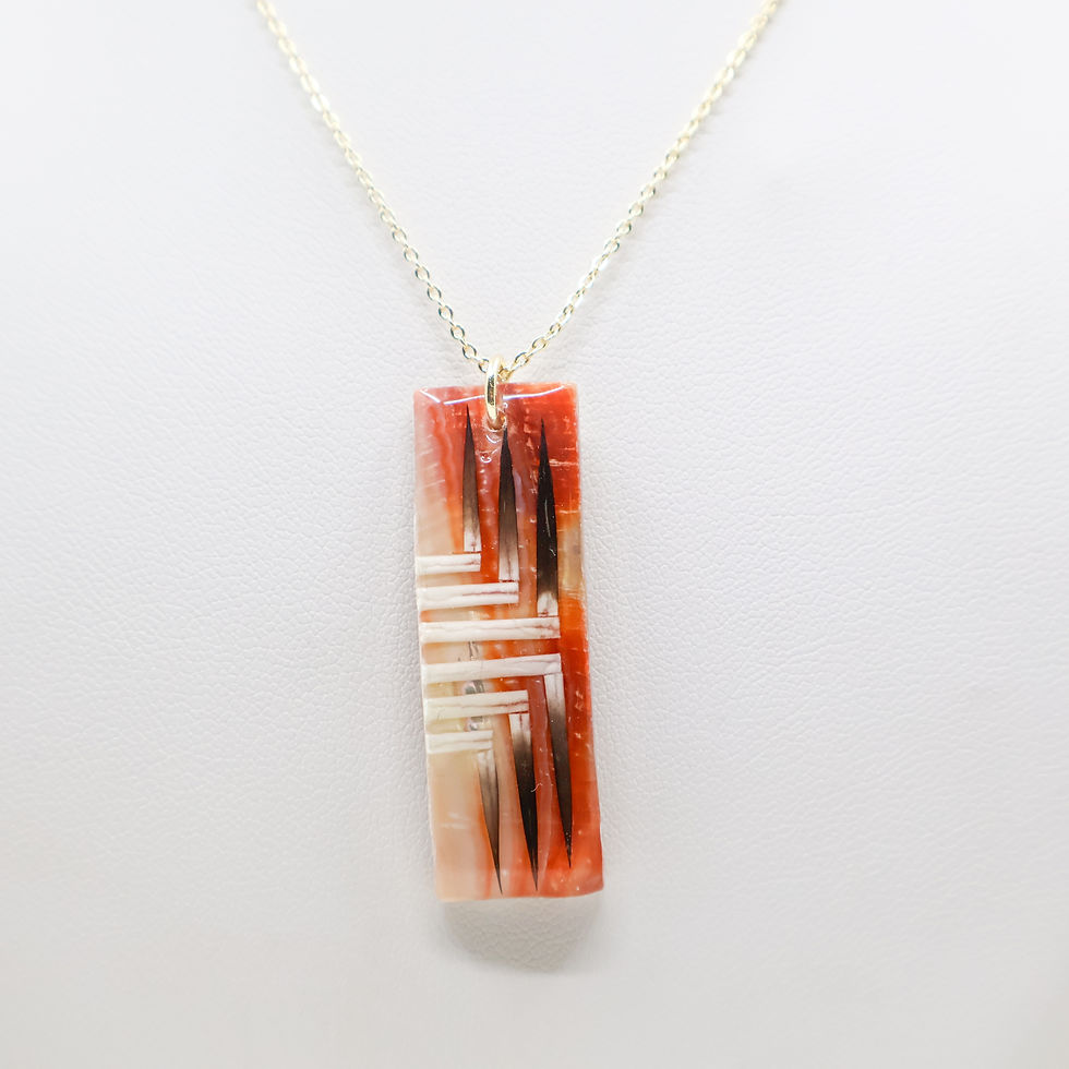 Thumbnail: Frog Foot Adjustable Necklace