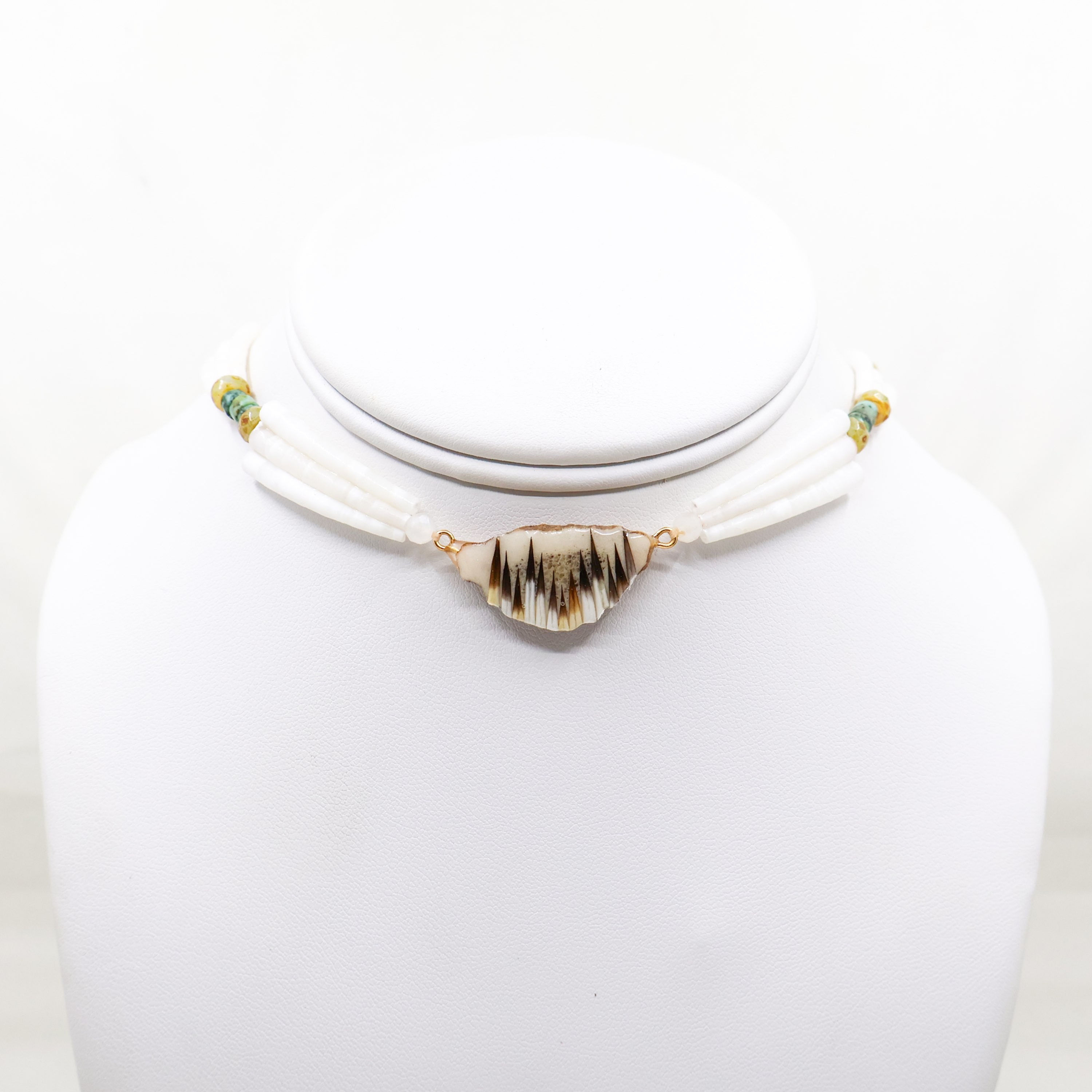 Elk Turquoise Choker