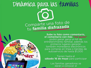 Invita DIF Estatal a dinámica por el Día Internacional de las Familias