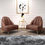 Thumbnail: Chauffeuse lounge tissu personnalisable