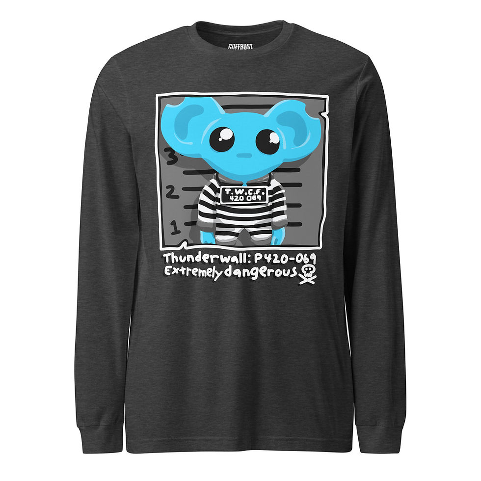 Thumbnail: CUFFBUST Mugshot Long Sleeve Tee