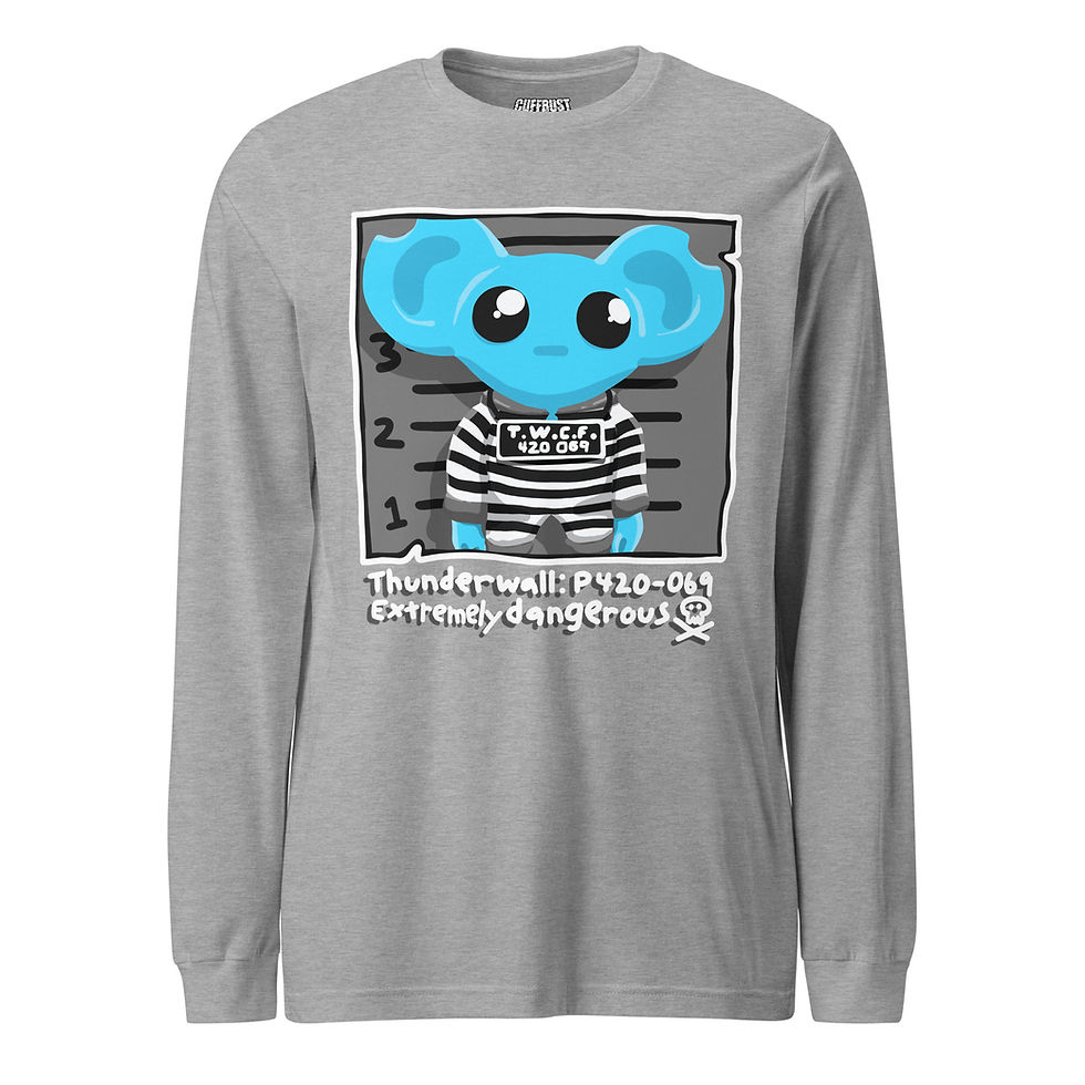 Thumbnail: CUFFBUST Mugshot Long Sleeve Tee