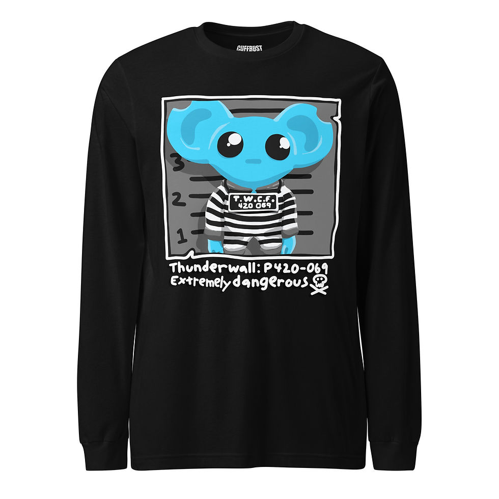 Thumbnail: CUFFBUST Mugshot Long Sleeve Tee