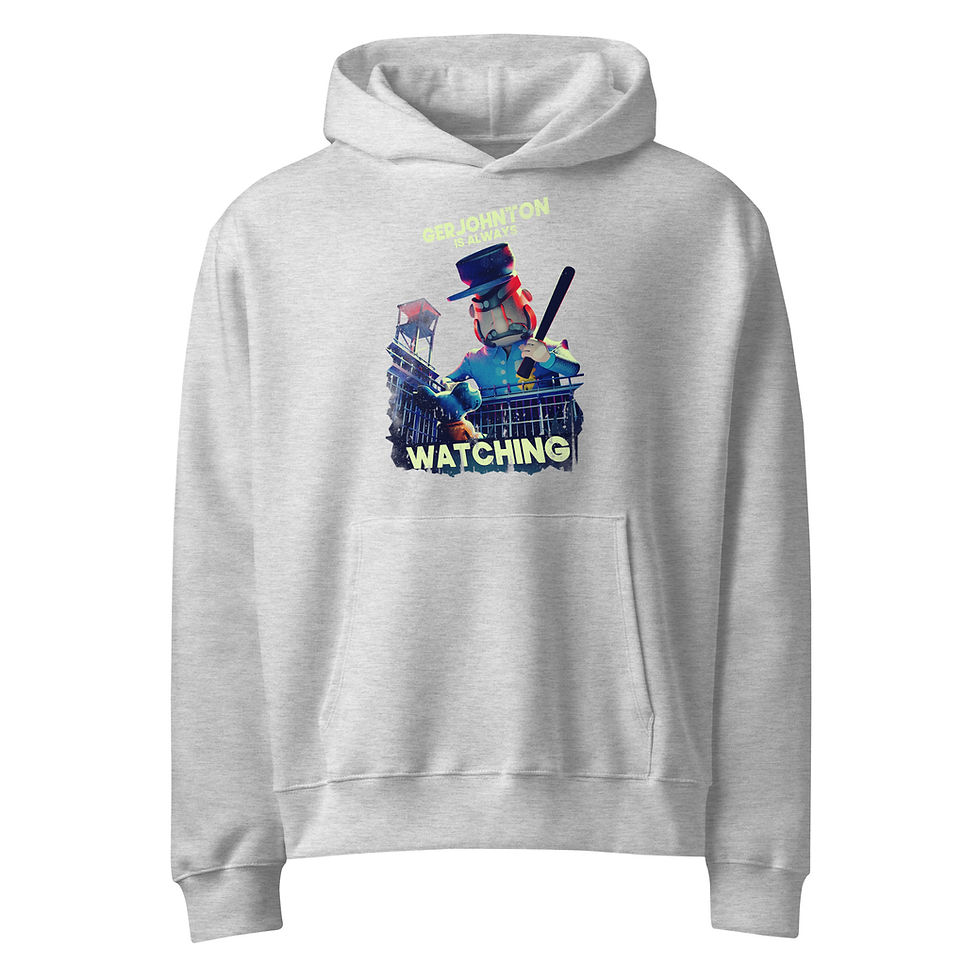 Thumbnail: CUFFBUST Gerjohnton is Always Watching Hoodie