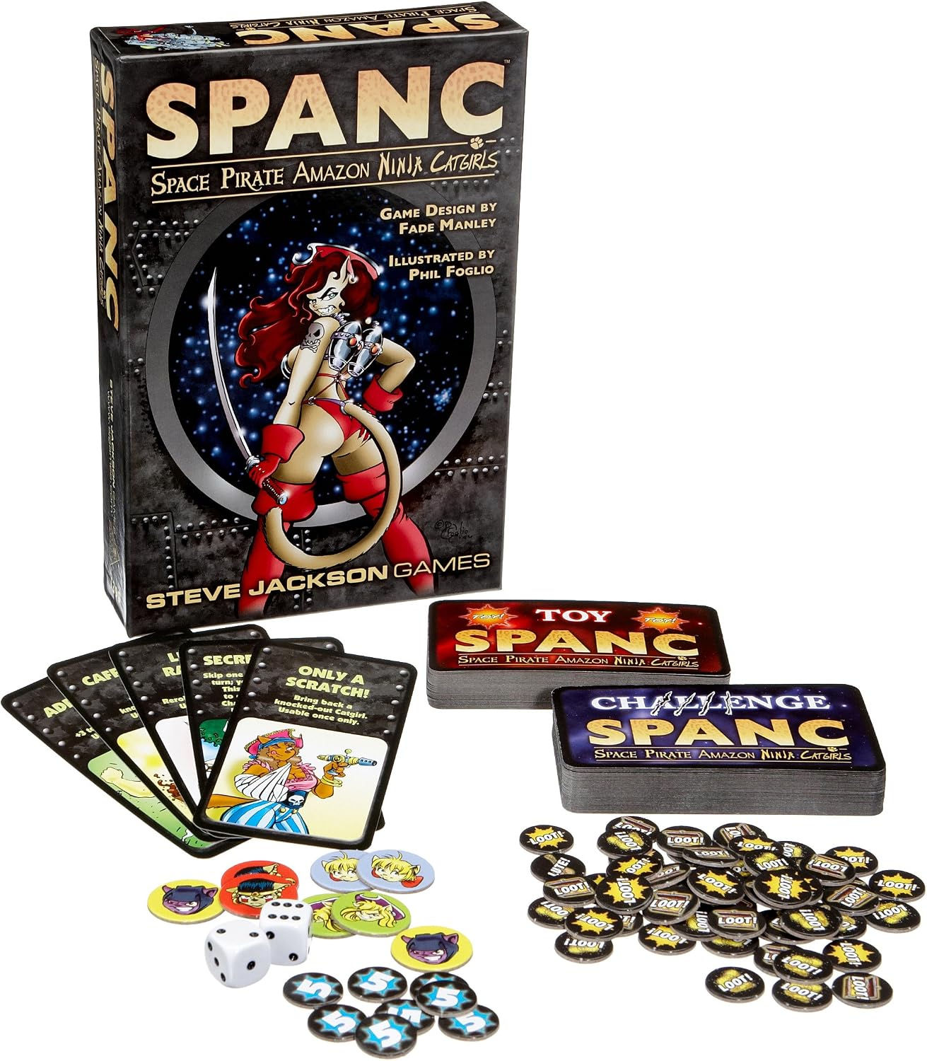 SPANC: Space Pirate Amazon Ninja Catgirls