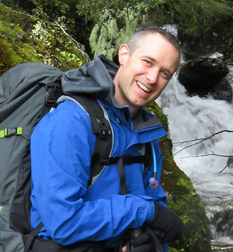 Tramping in beautiful New Zealand