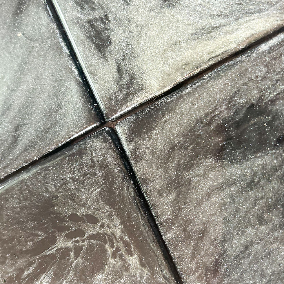 Thumbnail: Midnight Star Dust Handmade Coaster Set