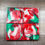 Thumbnail: Holiday Ruby Red and Green - Table Coaster Set