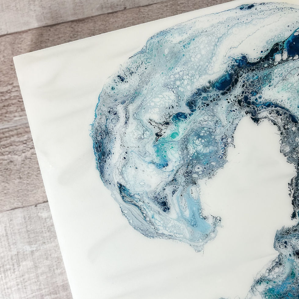Thumbnail: Coastal Wave Inspired Wall Art II