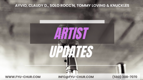 Artist Updates!