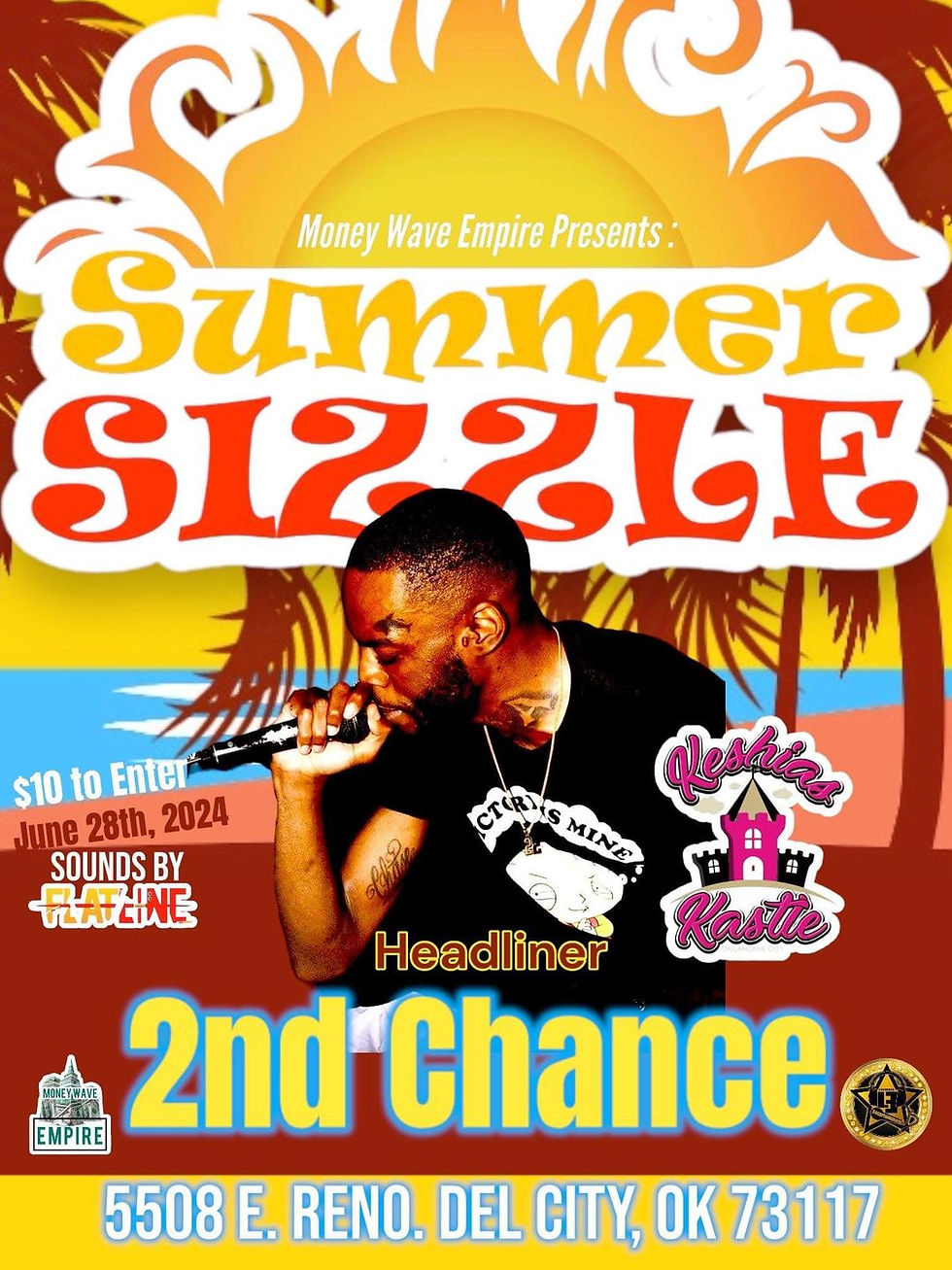 Atlanta rappers music contest flyer