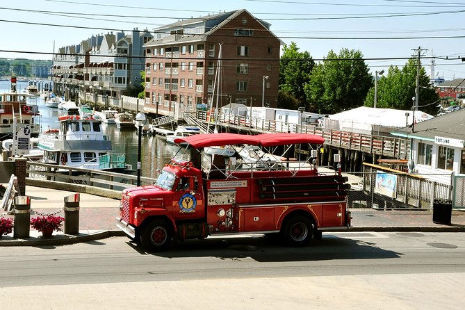 Vintage Firetruck Portland Maine