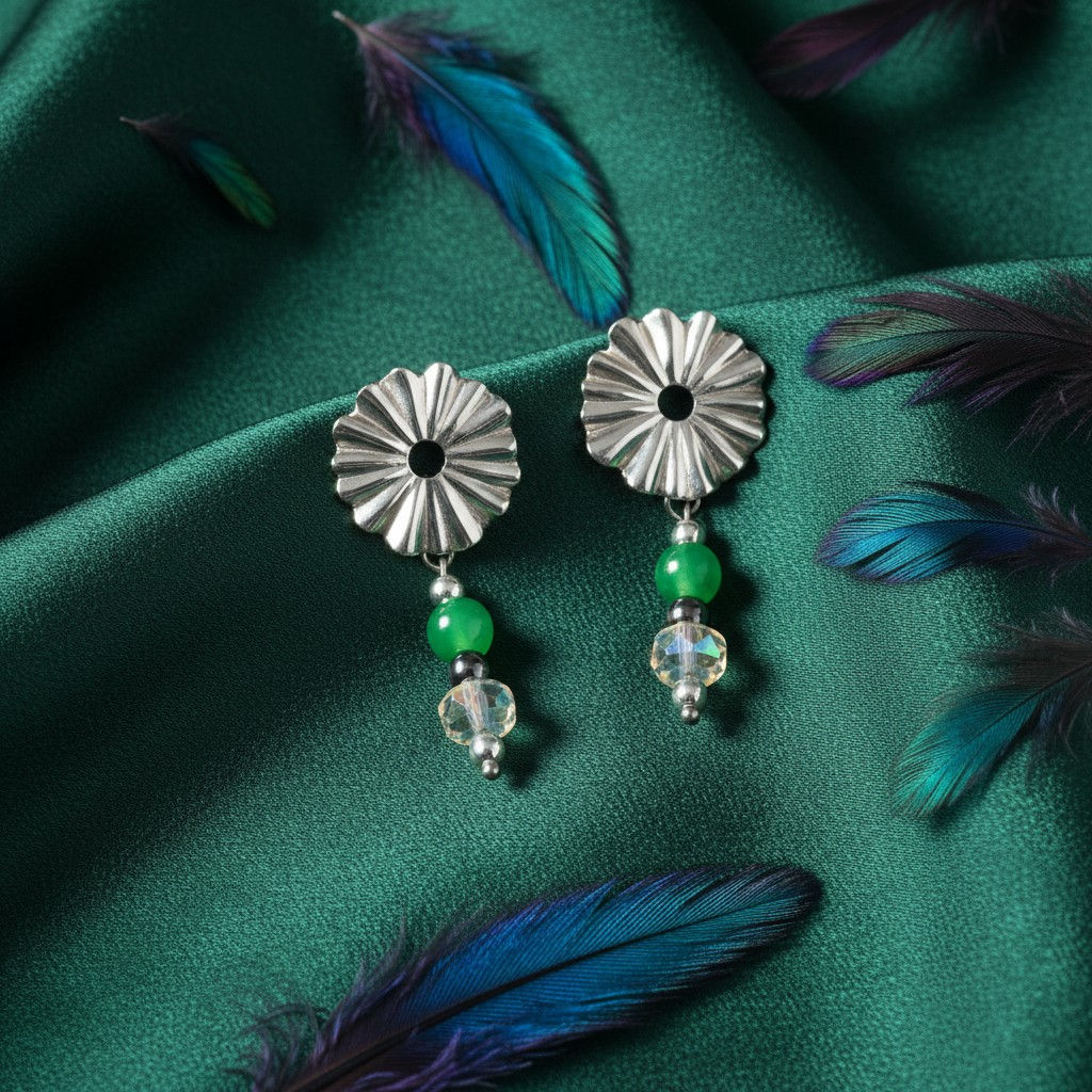 Boucle d'oreille Charme "Eclat Bohème"