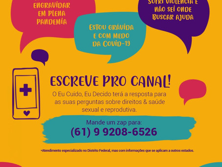 Canal Eu cuido, Eu Decido