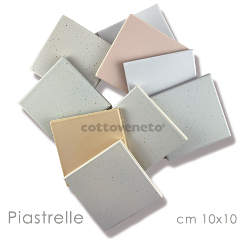 Piastrelle 10x10 cm Cottoveneto, 10x10 Cotto veneto, piastrelle paraschizzi  cucina ceramica 